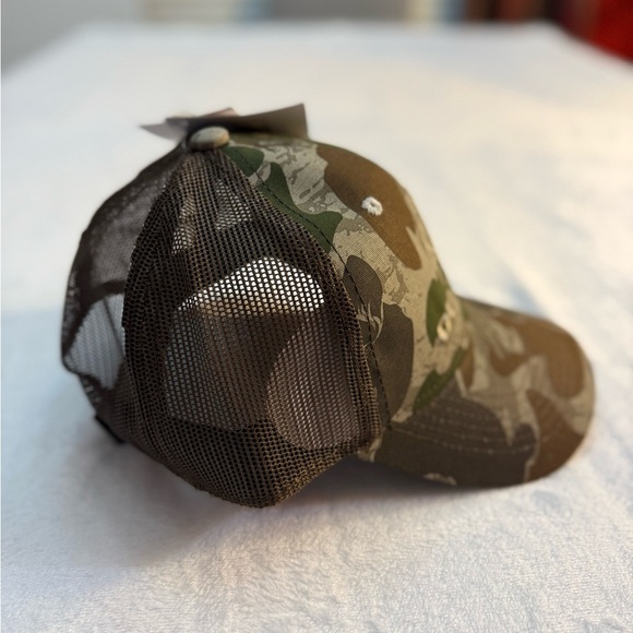 NWT Drake Camo Mesh Back Turkey Hunting Ol' Tom Logo Cap - Picture 4 of 7